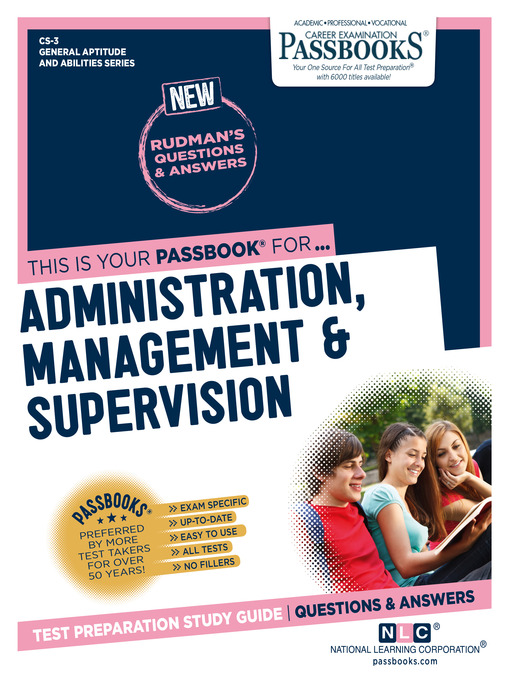 Title details for Civil Service Administration, Management and Supervision by National Learning Corporation - Available